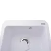 Гранітна мийка Globus Lux BARBORA 510х510-А0007, білий- Фото 3